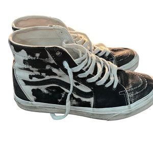 Vans high top camo size 9